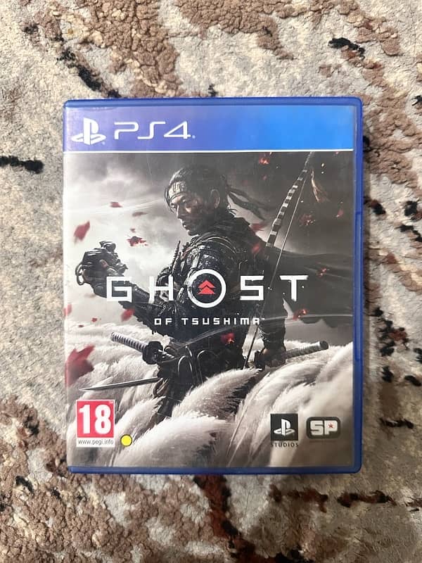 Ghost of Tsushima PS4 Disc 0