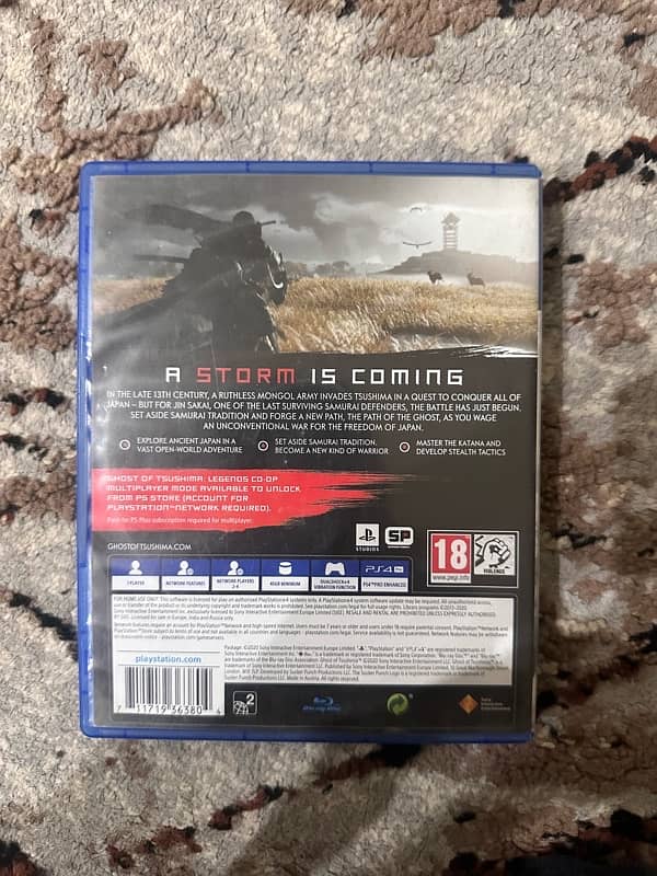 Ghost of Tsushima PS4 Disc 1