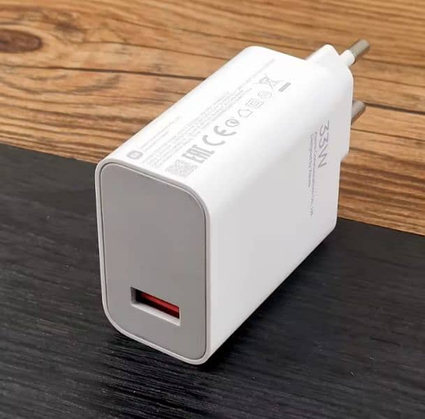 Xiaomi Mi 33Watt original box plugged charger [33W] 03234806676 2