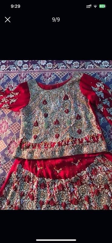 Bridal lehnga / Wedding wear / Barat dress / Bridal lehnga for sale 3