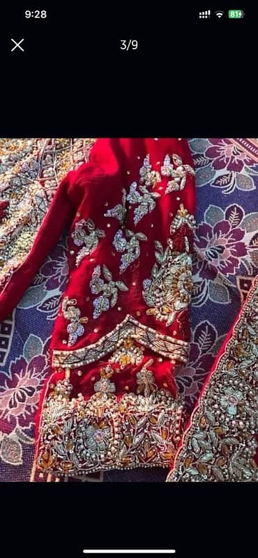 Bridal lehnga / Wedding wear / Barat dress / Bridal lehnga for sale 5