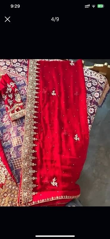 Bridal lehnga / Wedding wear / Barat dress / Bridal lehnga for sale 8