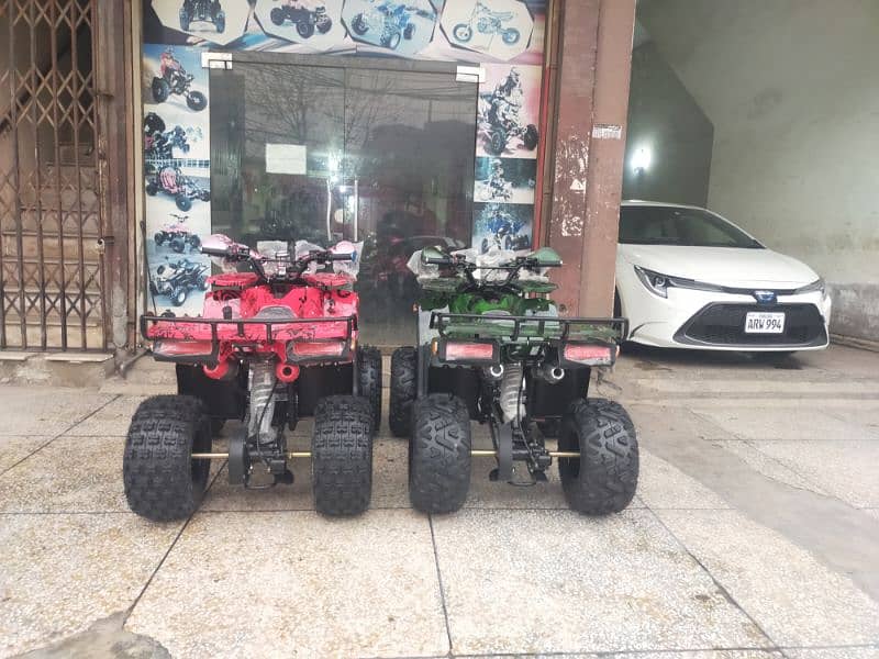 Luxury Sports Allowy Rims 150cc Atv Quad Bikes Delivery In All Pak 2