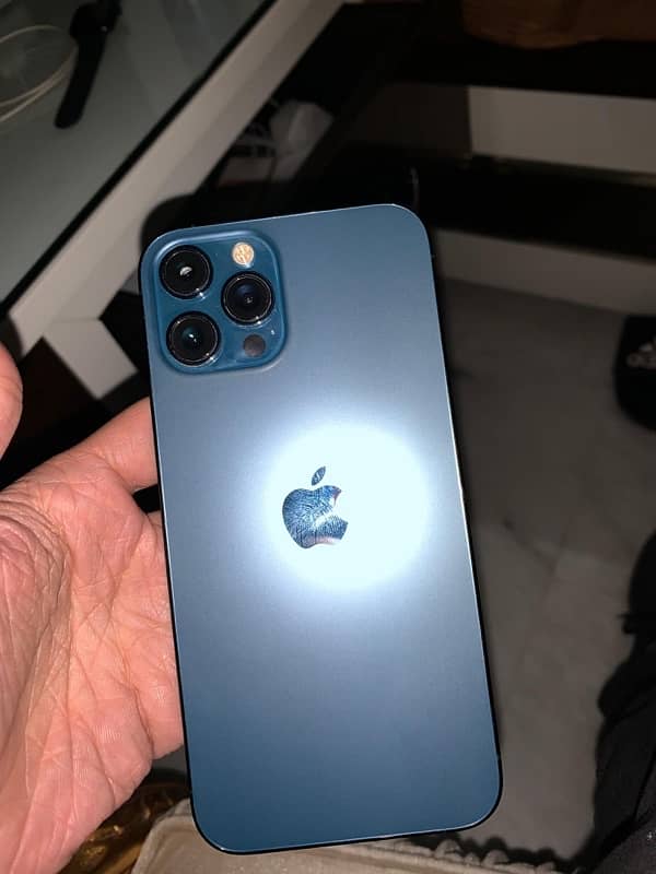 Apple Iphone 12 pro max 128 GB Pacific blue 5