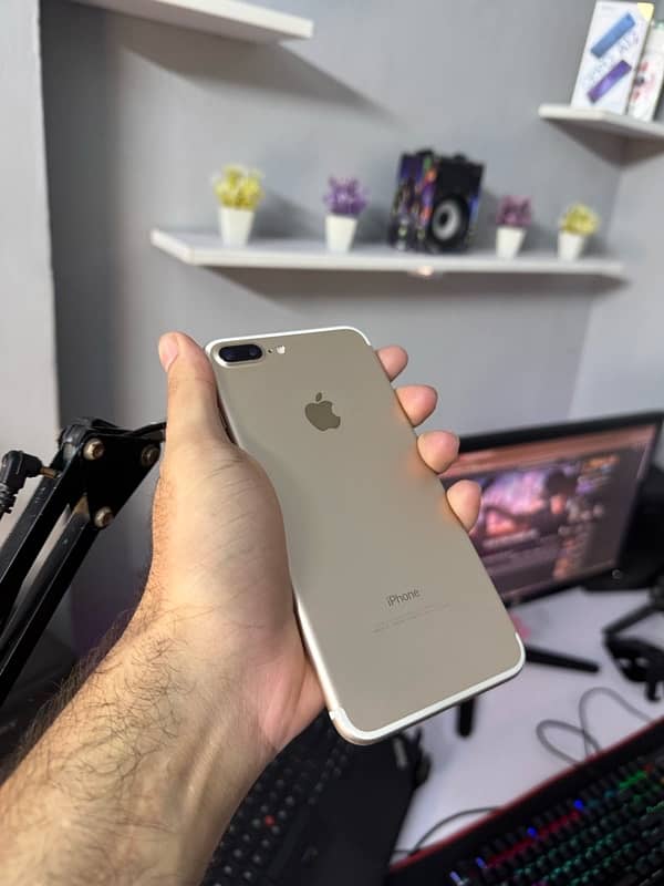 Iphone 7 plus PTA Approved 128 GB 10/10 Condition 1