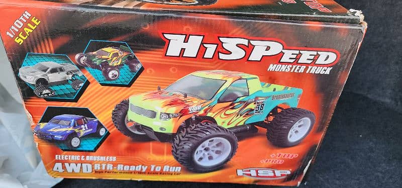 Remote Control, 4WD 2.4 GHz Monster Truck 1