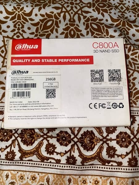 DAHUA SSD 256 GB 1