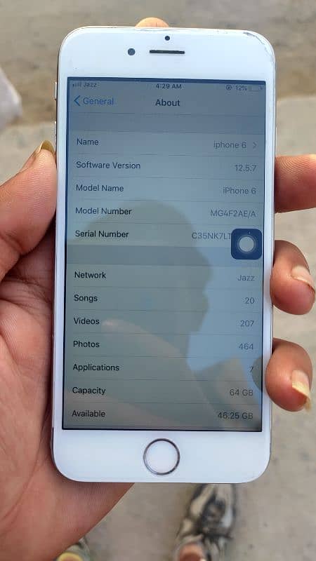 Iphone 6 Official PTA Approved 64Gb 13