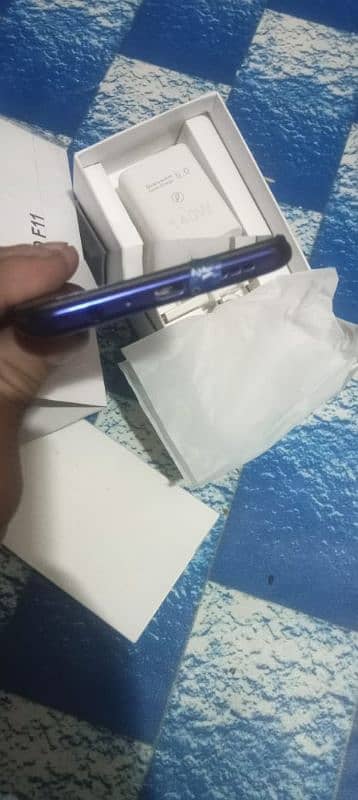 oppo F11 PTA proof with box and charger 2