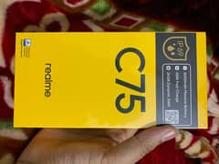 realme C75 8+8gb 256gb ram