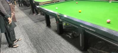 Rasson snooker table 6 12 steel cushion