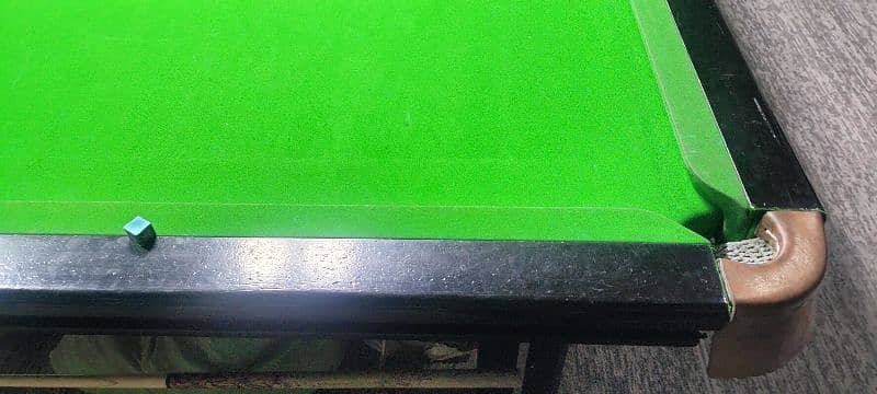 Rasson snooker table 6 12 steel cushion 1