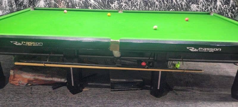 Rasson snooker table 6 12 steel cushion 2