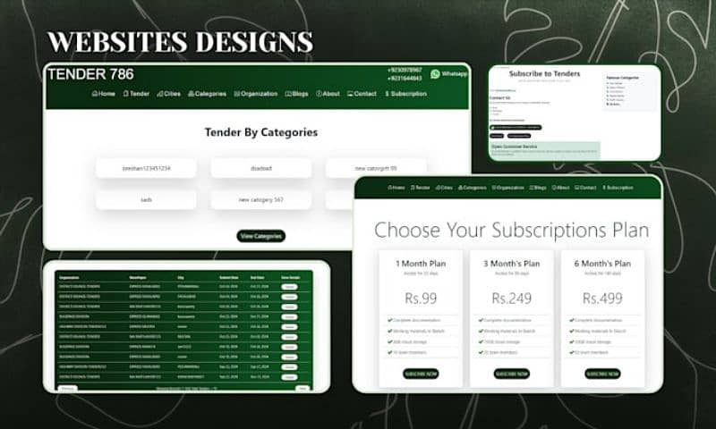 Create Website , Web Development , Shopify Store 2