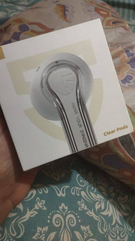 Soundpeats Clear-Pods White [Box Opened New] 0