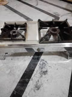 Double Burner Gas Stove