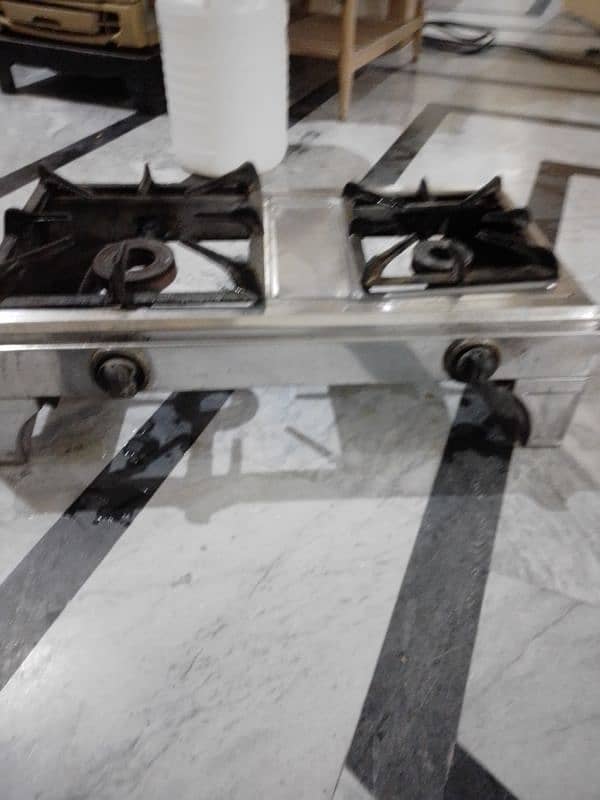 Double Burner Gas Stove 1