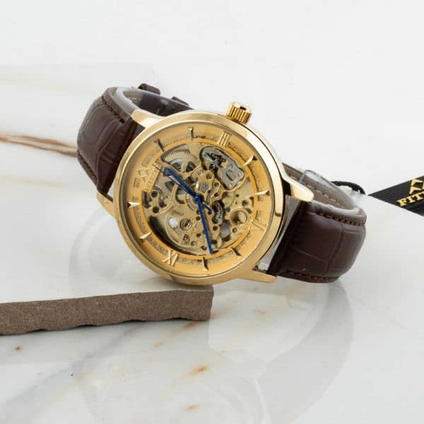 Fitron skeleton watch 5