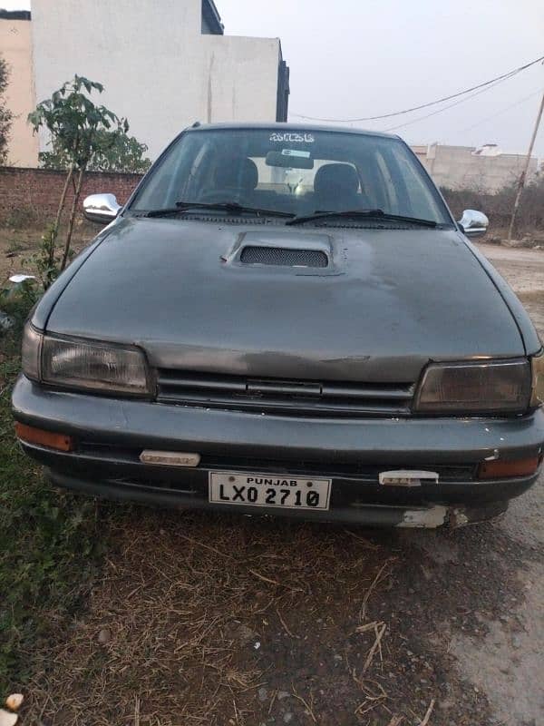 Daihatsu Charade anda shape 1986 vitz engine 6