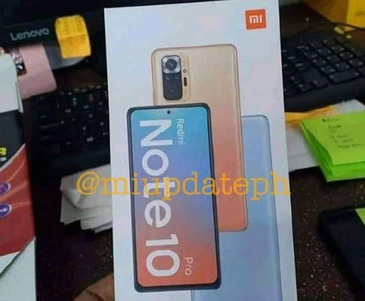 redmi note 10 pro 8+5gb full box official 0