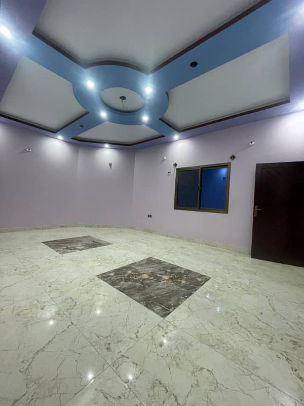 300 Sq Yards Corner New Ground Floor Portion For Rent in Gulshan-e-Maymar 6