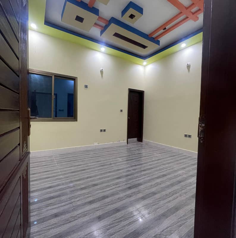 300 Sq Yards Corner New Ground Floor Portion For Rent in Gulshan-e-Maymar 9