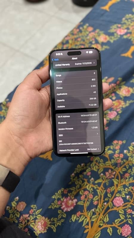 iphone 16 Plus JV 256gb Sim Locked 6