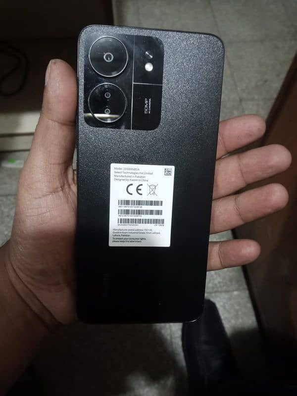 redmi 13c 6gb 128gb with box charger warranty 8 months sale/exchange 2