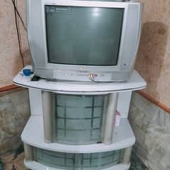 LG TV with Trolley