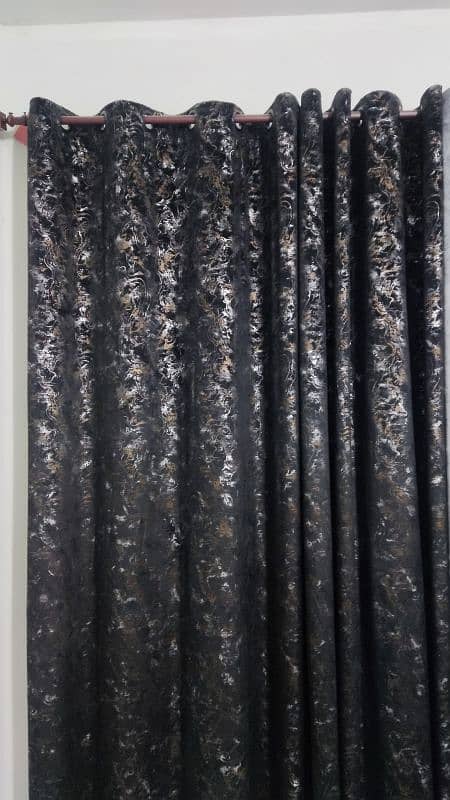 Black Curtains 4pc 0