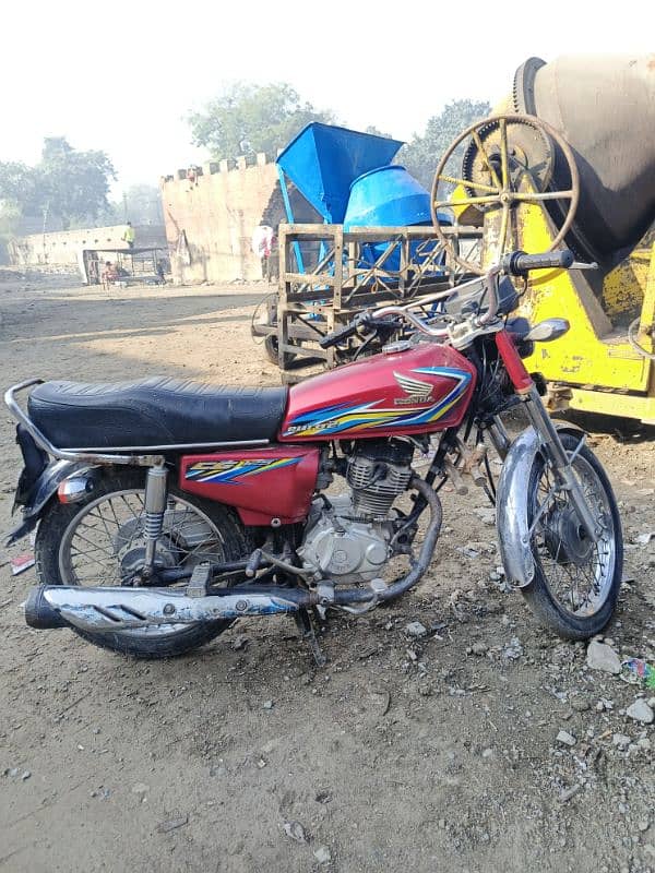 Honda 125 18 model urgent sale 3