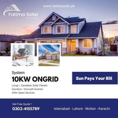 15KW OnGrid Solar System with Complete Installation