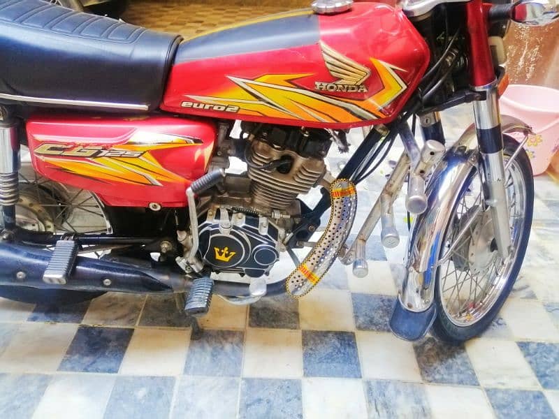 Honda 125 2021 Model Punjab Reg 3