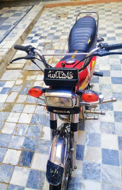 Honda 125 2021 Model Punjab Reg 6