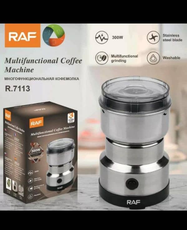 New RAF 2 in 1 Electric Spice Grinder And Blender 1