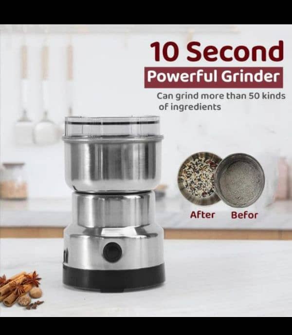 New RAF 2 in 1 Electric Spice Grinder And Blender 3