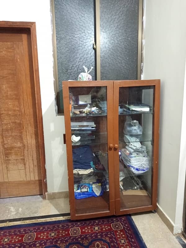 ShowCase for urgent sale/Cupboard/chestor/AlMirah 1