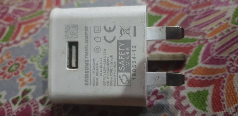 Samsung original charger from dubai for sale 1