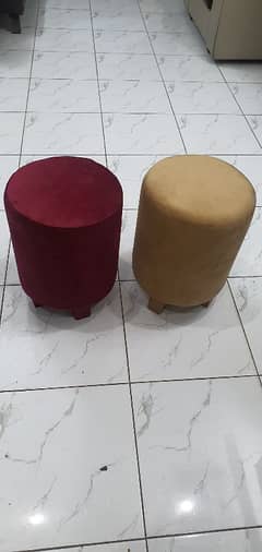 Ottoman Stool Pair For Sell