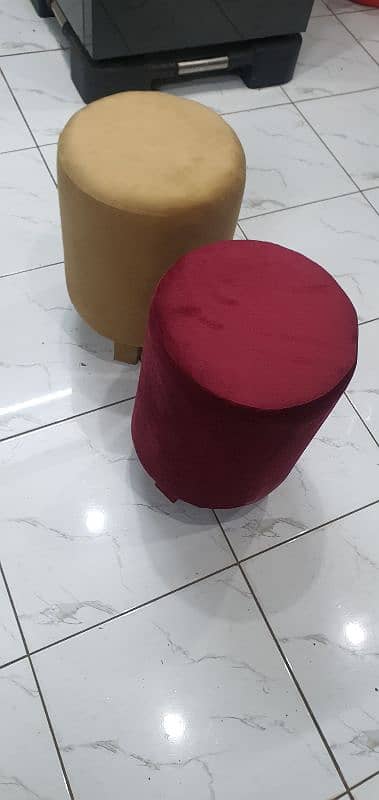 Ottoman Stool Pair For Sell 1