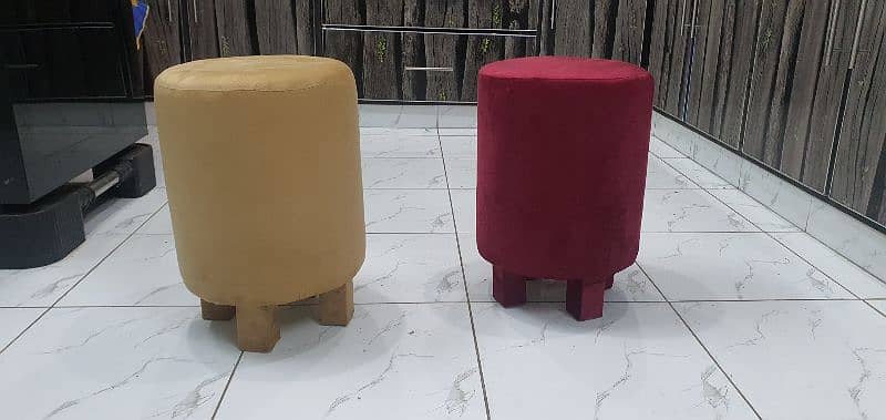 Ottoman Stool Pair For Sell 4