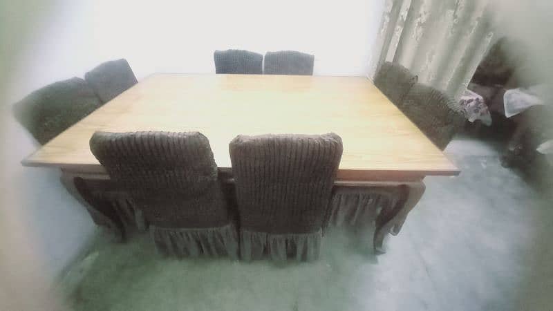 Original Wooden Dining Table 4