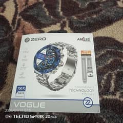 zero vogue watch for sale 2 months used