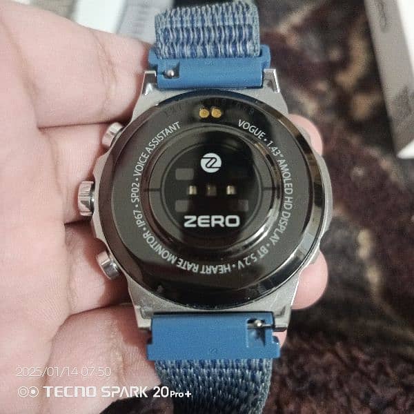 zero vogue watch for sale 2 months used 3