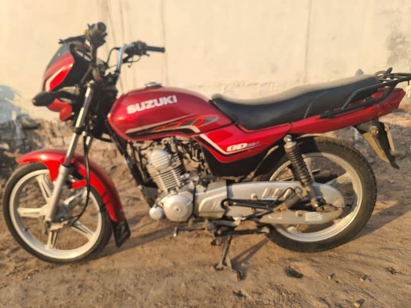 GD 110 motorcycle suzuki bike bio metric avaliable 1