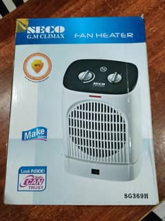 Original Seco GM Climax Room Heater with Auto Rotate Function