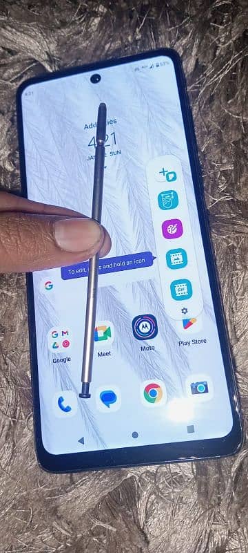 Motorola stylus 5g  condition 10 by9 exchange possible h 03703704175 2