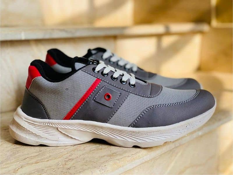 men's Fabric walking sneakers 2