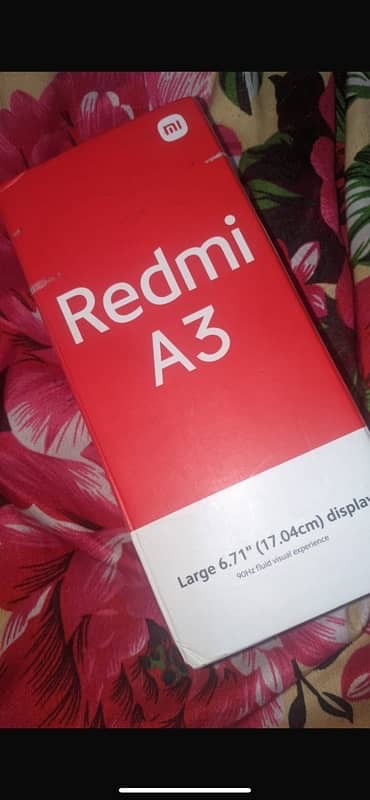 redmi a3 4/128gb memory officially pta prooved 6