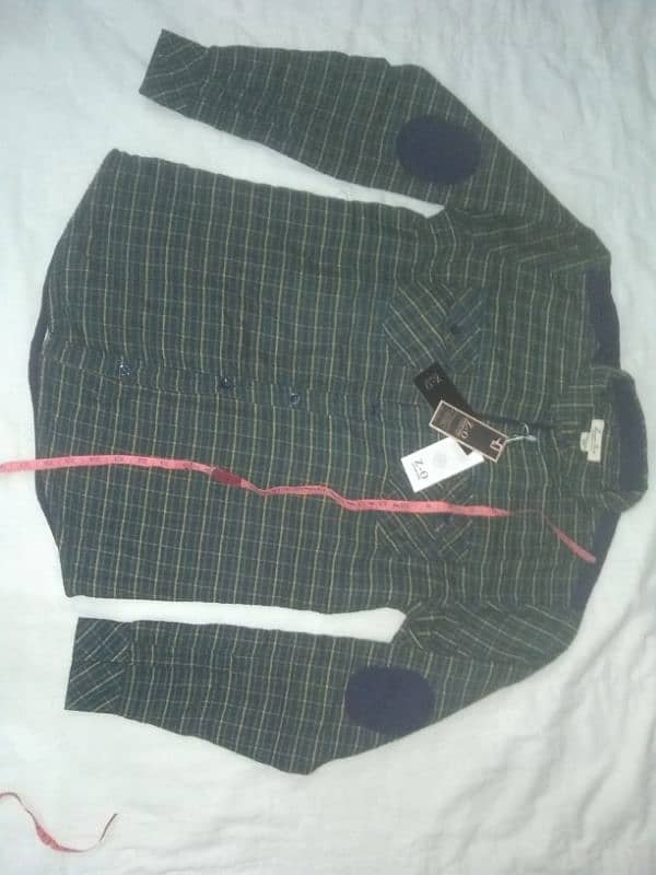 boy flalin fabric (warm) shirt for sale (26: inch) size 2